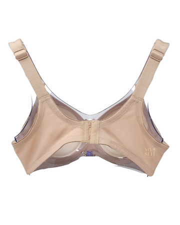 Back of Va Bien 609 Nude Full Figure T-Shirt Nursing Underwire Bra